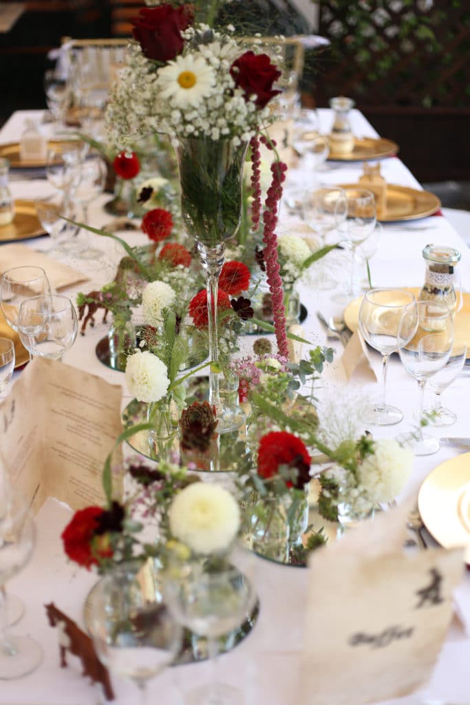 Country Hochzeit Tisch